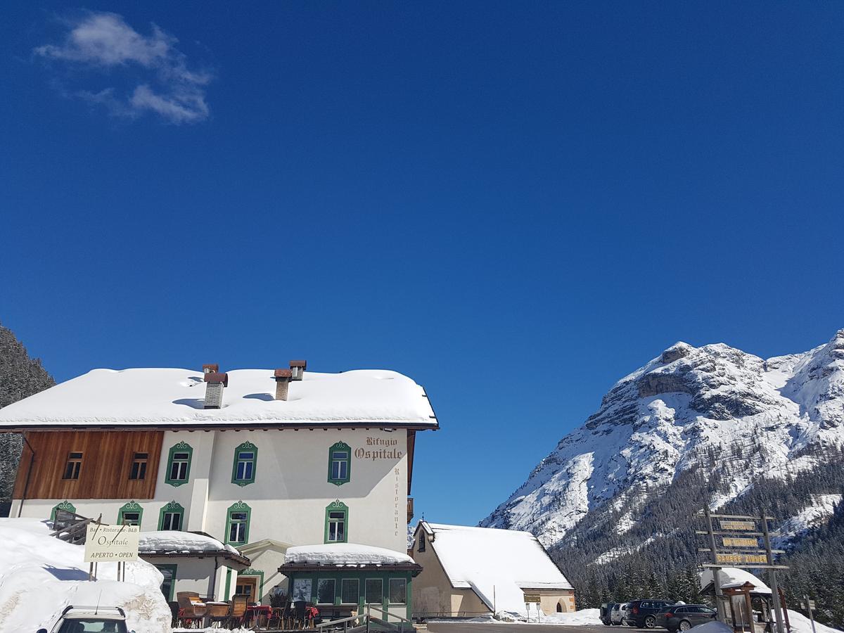 Ristorante Rifugio Ospitale Hotel กอร์ตินาดัมเปซโซ ภายนอก รูปภาพ